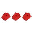 thumbnail image 1 of Minnieouse Mujeres diseño simple cuello falso niñas moda Formal chifón falso media camisa solapa desmontable accesorio de ropa punto rojo Type1 NO1, 1 of 6