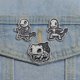 thumbnail image 3 of Divertido Esqueleto Dinosaurio Esmalte Broches Juego De Anime Broche Solapa Insignias Gótica Punk Joyería Regalo Para Amigos Niños, 3 of 4