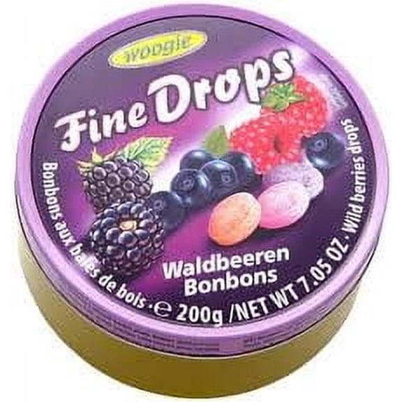 Woogie Candies with forest berries flavour 200g