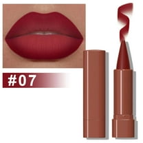 QunYou Gradient Lip Liner Matte Mist Face Lipstick Soft Mist Velvet Chocolate Lipstick Hold Makeup