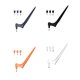 thumbnail image 5 of Advancent Cuchillo artesanal giratorio de 360 ​​°, bolígrafo de arte DIY, cuchillo plegable de corte, herramienta de tallado de papel de cuero, Artesanía Blanco Advancent HA006029-04, 5 of 6