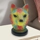 thumbnail image 4 of Luz de noche de animales de resina teñida, luz de noche de vitral de resina, adorno para el hogar, 4 of 7