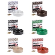 Fenpro Chain Link Fence Privacy Tape, UV Resistant, Hardware Included, 90% Visibility Blockage (Obsidian Black)