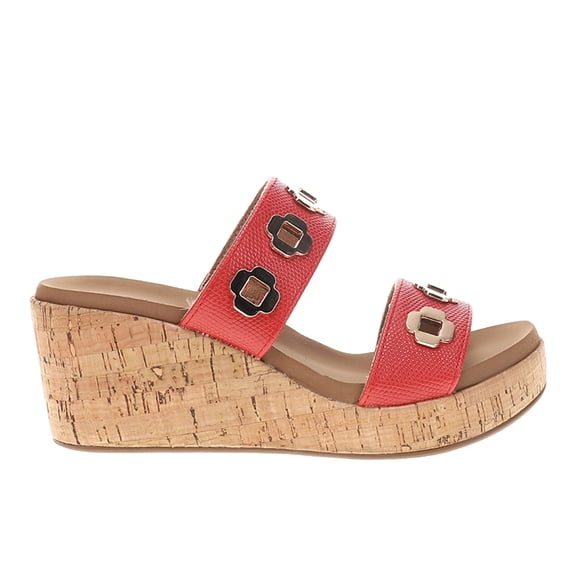 Corkys Womens Hi Tide Wedge Slide Casual Shoes