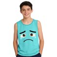 thumbnail image 3 of Camisola de Niños Pequeños 3-15 Años sin Mangas Tela Suave Impresión Gradiente para el Uso Casual Y Ocasiones Especiales, 3 of 7