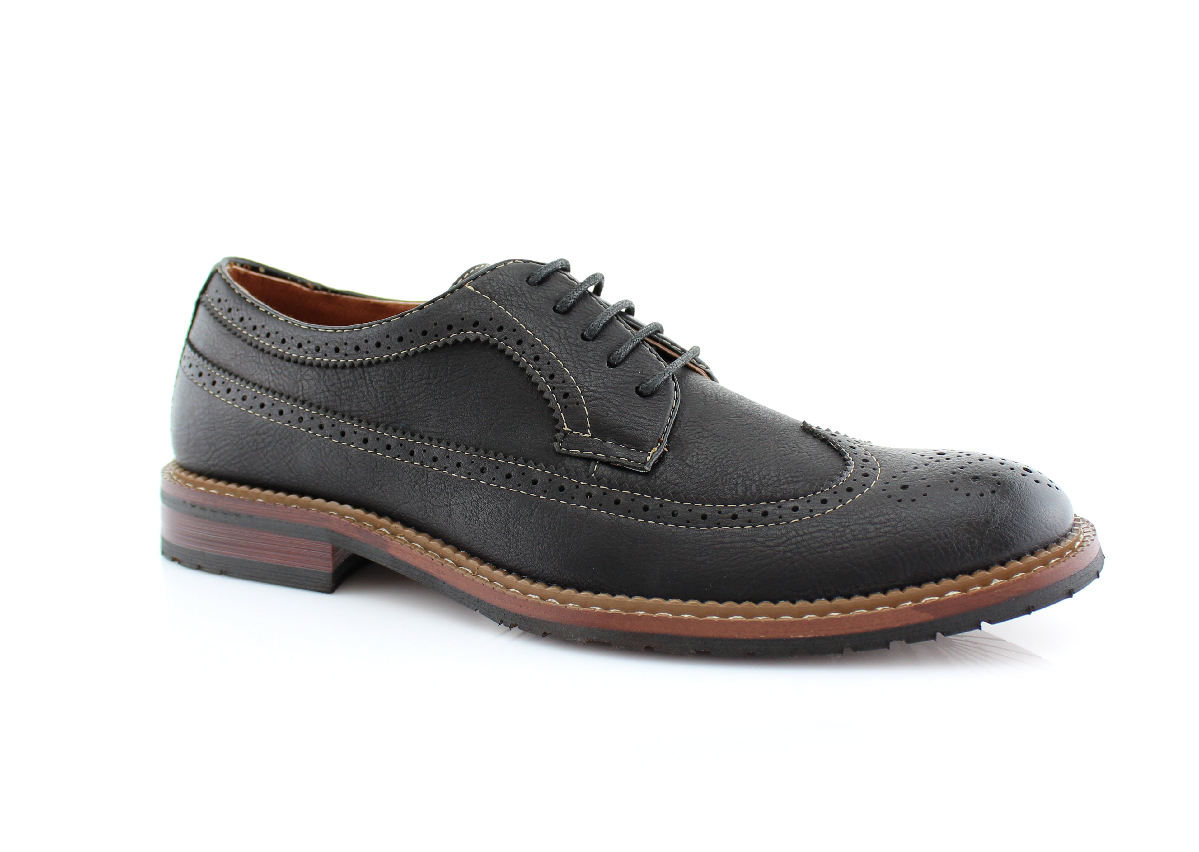 aldo men's wingtip shoes