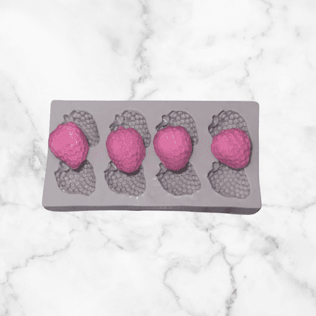 8-Cavity Strawberry Silicone Mold 1 Pieces