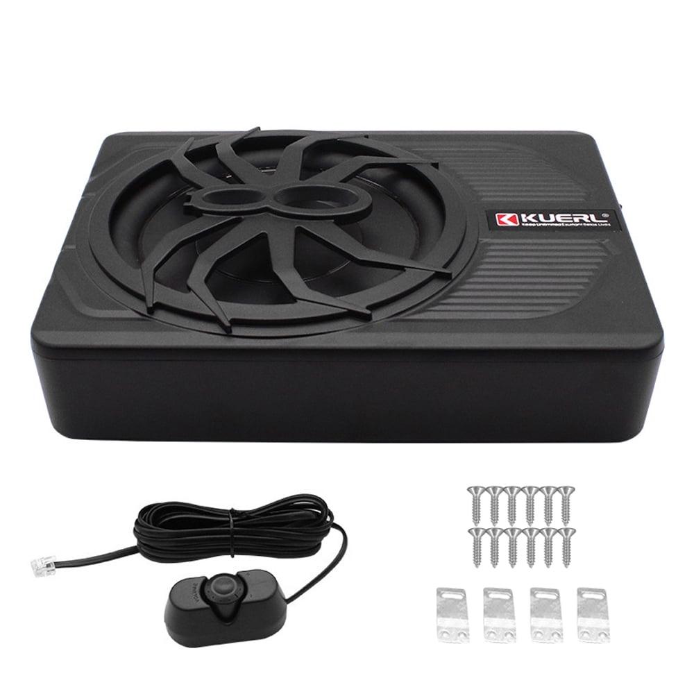 KUERL 10 Inch 800W Under-Seat Car Subwoofer High Power Active
