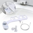 thumbnail image 2 of Abbracc Universel Bidet Fixation Pression Réglable de l'Eau avec Buse Rétractable pour 3-8inch, 2 of 7