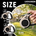 thumbnail image 2 of Retractable Dog Leash Automatic Telescopic Tractor Dog Tape, Pet Tape 10/16 FT Durable and Convenient, with Non-Slip Handle, Suitable for Small and Medium-Sized Dogs, 2 of 6