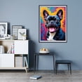 thumbnail image 7 of Diamond Art Kit for Adults, Smiling French Bulldog Vibrant Background Diamond Painting for Adults Beginners, DIY Diamond Art Painting Kits, 5D Diamond Painting Crafts for Home Decor 12x16 Frameless, 7 of 7