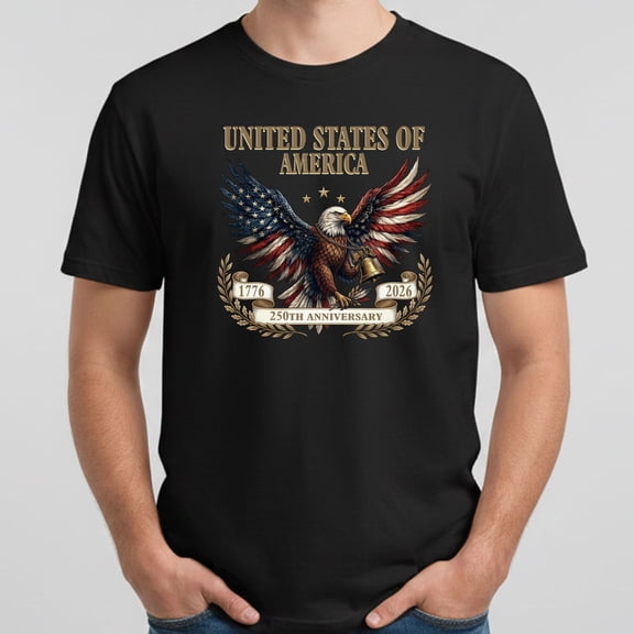 USA 250th Anniversary Shirt – 1776–2026 Patriotic Eagle T-Shirt