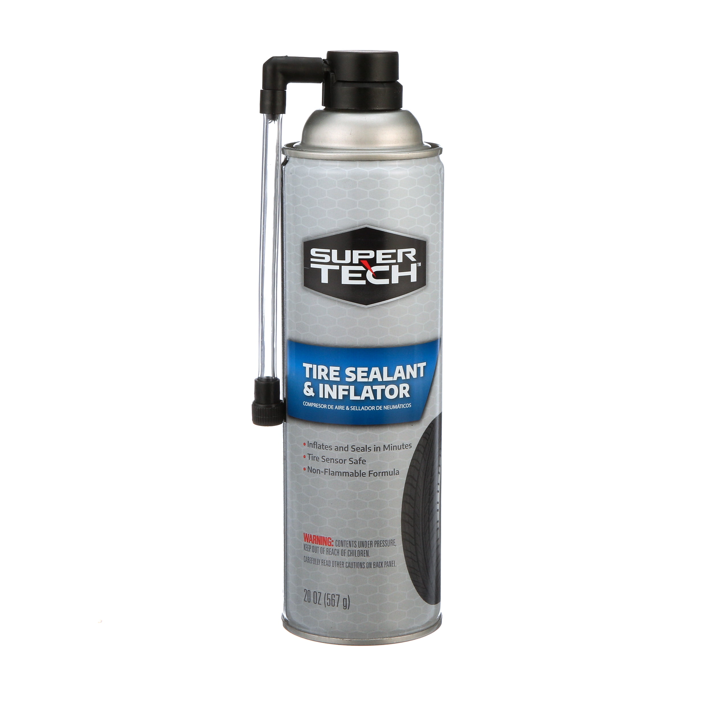 Supertech Aerosol Tire Inflator 20oz - 65001