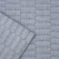 thumbnail image 4 of Martha Stewart Honeycomb Reversible Elegant Table Runner, Blue, 15" W x 72" L, 4 of 8
