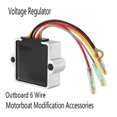 thumbnail image 3 of Voltage Regulator for Mercury Mariner Outboard 6 Wire 815279-3 883072T Motorboat Modification Acces, 3 of 5