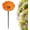 Orange, variant on Ceramic Mini Pollinator Watering Station, Bee Watering Station for Garden Cups, Colorful Flower Bee Water Feeder & Butterfly Bird Bath