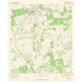 thumbnail image 3 of USGS 12x14 Black Modern Framed Museum Art Print Titled - Charlotte Texas Quad - USGS 1968, 3 of 5