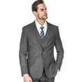 thumbnail image 2 of Porto Filo 3 Piece Charcoal Gray Men's Slim Fit Suit, 2 of 2