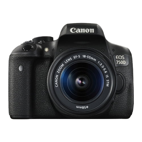 verkopen campus vrijheid Canon EOS 750D Digital SLR Camera Body 24.2 MP Wi-Fi Brand New with 18-55mm  Lens - Walmart.com