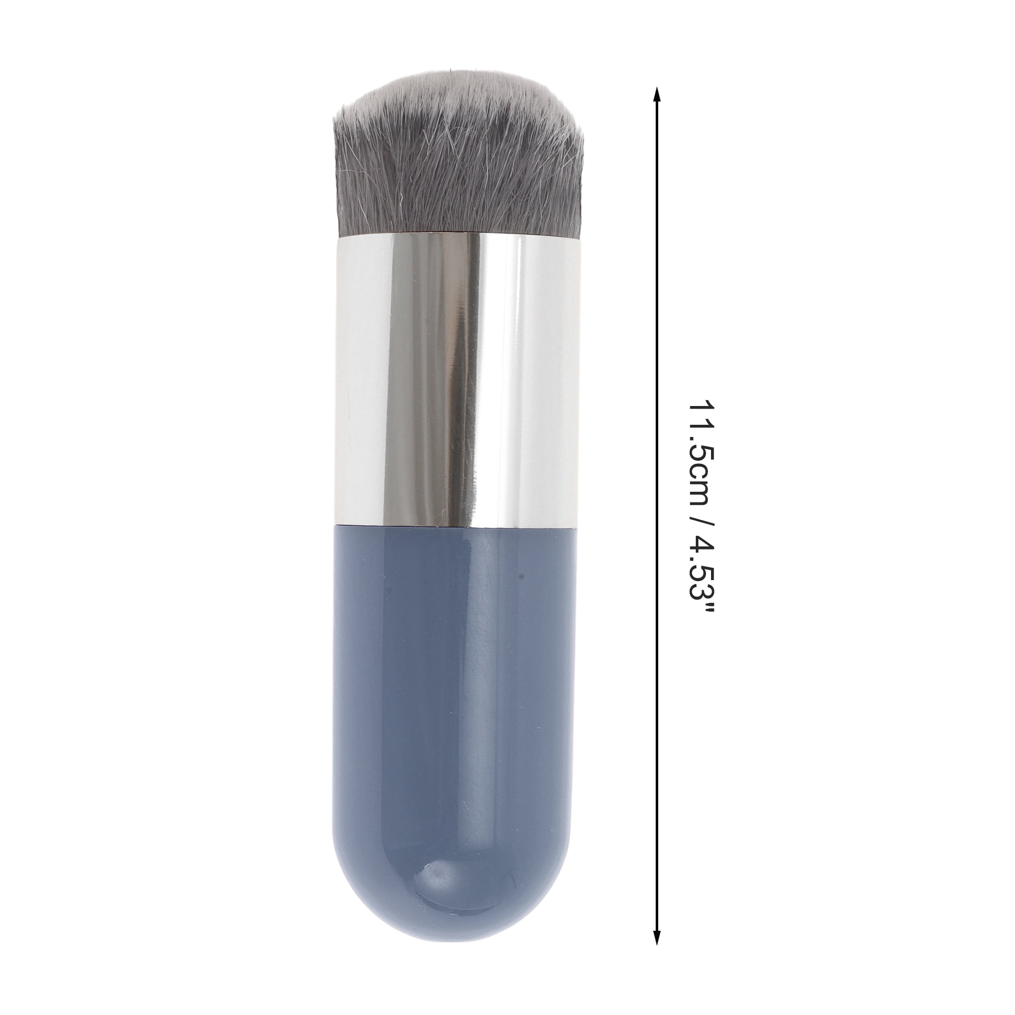 Unique Bargains 1 Pc Durable Lightweight Cosmetic Brush for Travel Gray Large
