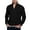 Black, variant on Men's Cable Knit Quarter Zip Mock Neck Sweater Long Sleeve Casual Pullover Top