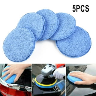 CarCarez Microfiber Foam Sponge Applicator Pads Car Buffing Polish Wax  Cleaner