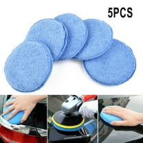 5X Soft Applicator Microfiber Car Wax Applicator Pad Polishing Sponge Auto Care
