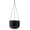Black, variant on SAFAVIEH Rancer Outdoor Patio Planter, Light Grey