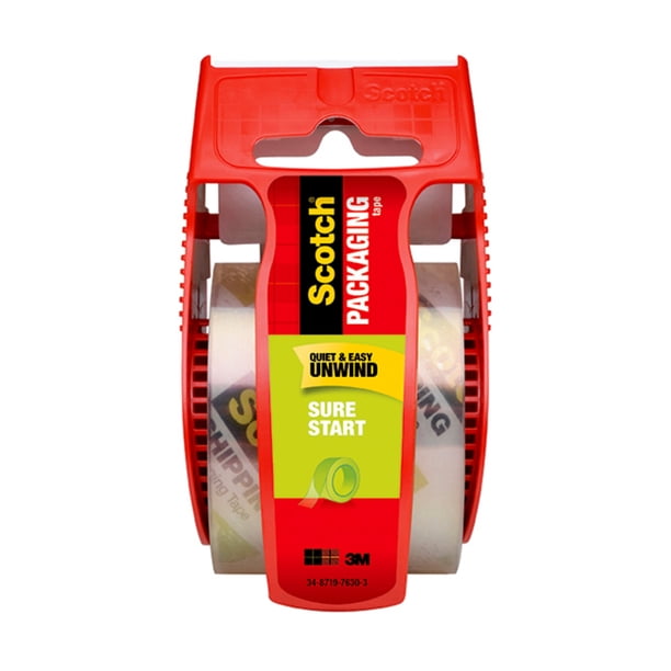 Scotch® Sure Start Shipping Packaging Tape 3450, 1.88 in x 54.6 yd