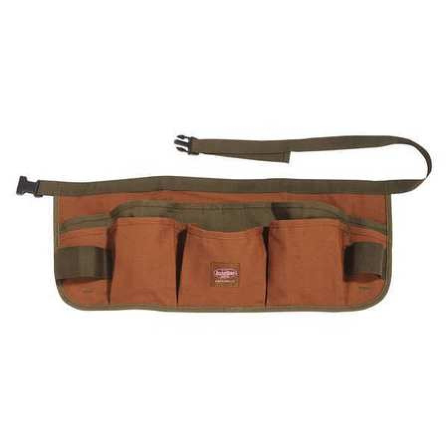 BUCKET BOSS 80100 Brown Canvas Quick Release, 13 Pockets