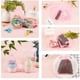 thumbnail image 4 of 100 bolsas de regalo de organza rosa de 4x6 pulgadas con cordón, ideales para dulces, recuerdos de boda o joyería., 4 of 7