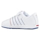 thumbnail image 3 of Tenis Children K-swiss Ontare De Piel Blanco-Azul-Rojo, 3 of 5
