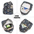 thumbnail image 5 of FORMRS Mini Backpack Purse for Women Travel Daypack Casual Shoulder Bag, Elegance Art Pattern, 5 of 7