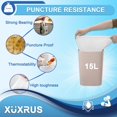 thumbnail image 5 of XUXRUS Bin Bags 15L Small Pedal Bin Liners 100 Counts Waste Bin Bags 4 Gallon Trash Bags for Kitchen Bathroom Office., 5 of 7