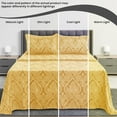 thumbnail image 6 of LUX Décor Paisley Twin Sheet Set – 4 Piece Ultra-Soft Microfiber Bed Sheets with Flat Sheet, 16 Inches Deep Pocket Fitted Sheet & 2 Pillowcases, Breathable, Bedroom Decor, Oeko-TEX –Taupe, 6 of 7