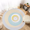 Green, variant on Modern Area Rug - 4Ft Round Carpet, Circle Contemporary Abstract Mat for Kids Boys Girls Bedroom, Soft Geometric Throw Rug for Living Room Playroom Dressing Room, Nonslip, Green/Yellow