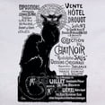 thumbnail image 3 of CafePress - Chat Noir Cat T Shirt - Women's Classic T-Shirt, 3 of 4