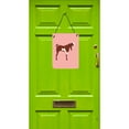 thumbnail image 2 of Carolines Treasures BB7890DS1216 Jamnapari Goat Pink Check Wall or Door Hanging Prints, 2 of 2