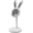 White, variant on Cute Cell Phone Stand, Adjustable Bunny Phone Stand for Desk, Gifts for Women, Thick Case Friendly Holder Compatible with iPhone, Kindle, iPad, Switch, All Phones (Black)
