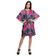 thumbnail image 3 of Moomaya Short Caftan Cover Up Dress Printed Women Kaftan Beachwear Cover Up, 3 of 6