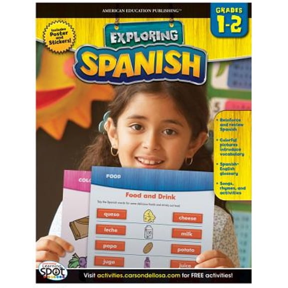 Pre-Owned Spanish, Grades 1-2 (Paperback) 9781609967864