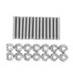 thumbnail image 1 of Kit de 14 boulons de culasse en acier inoxydable pour moteurs Big Block Chevy BBC 348 396, 1 of 4