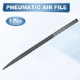 thumbnail image 3 of Uxcell Pneumatic Air File 3/16" x 5" (5mm X 130mm) Round Extra Coarse Tooth Industrial Grade Files Tools for Reciprocating Saw Grinding Metal Polishing Milling Sharpening, 3 of 7