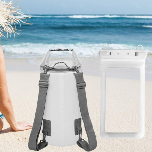 Mochila impermeable de 5L con funda impermeable para teléfono