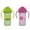 Green & Purple, variant on Dr. Brown's Milestones Insulated Sippy Cup with Straw &Handles, Green/Blue, 10oz/300ml, 12m+, 2 Pack