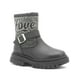 thumbnail image 5 of Botas Ninos Para Niña Pedrería Love Ajuste Hebilla Chunky negro 21, 5 of 6