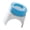 blue, variant on Rotating Cat Eye Magnet with Nail Curing Lamp,2-in-1 Magnet Concentrator Tool for Gel Polish,Dual Magnet Design for Stronger Effect,Beginner-Friendly DIY Nail Art Kit