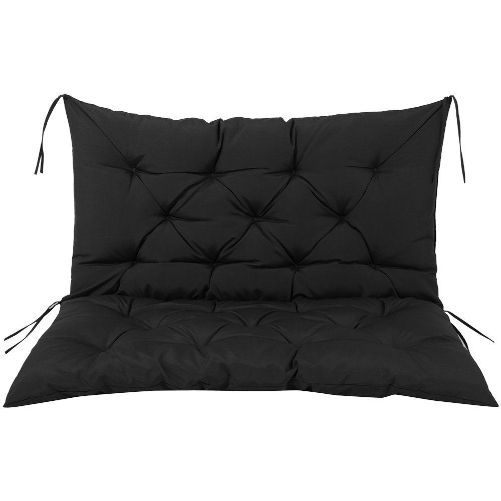 ODOMY Bench Pad Comfortable Cushion 100cmx100cmx10cm 4 Seater Garden