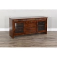 thumbnail image 2 of Pemberly Row 60" Traditional Wood TV Console in Dark Chocolate, 2 of 8