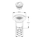 thumbnail image 3 of 2X Relleno de Cubierta para Agua 38 Mm Socket Nylon Azul Cap Bote Caravanas, 3 of 8